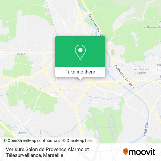 Verisure Salon de Provence Alarme et Télésurveillance map