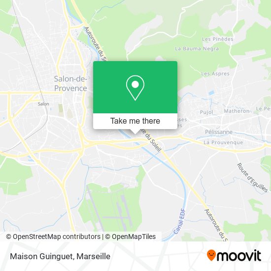Maison Guinguet map