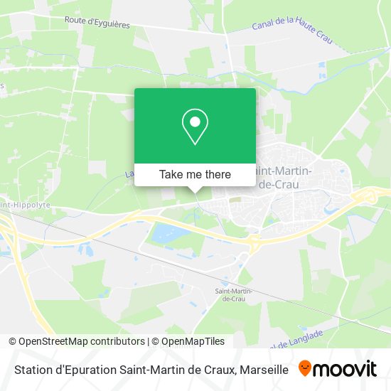 Station d'Epuration Saint-Martin de Craux map