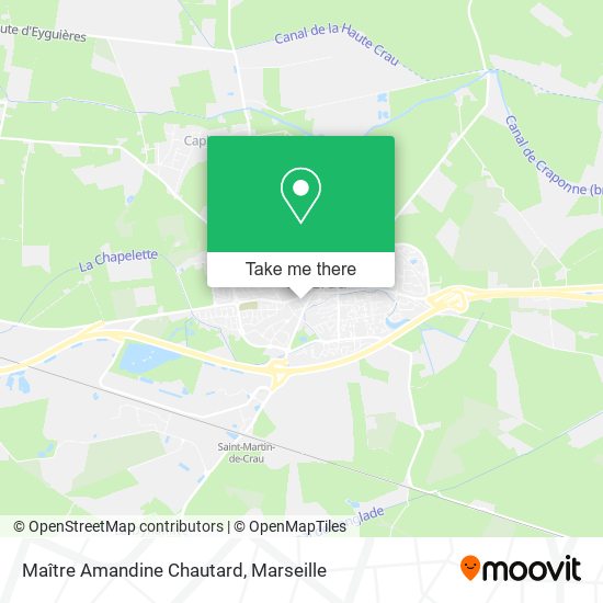 Maître Amandine Chautard map