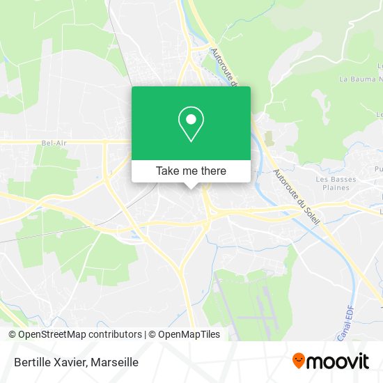 Mapa Bertille Xavier