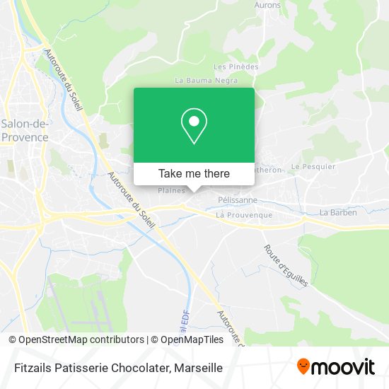 Fitzails Patisserie Chocolater map