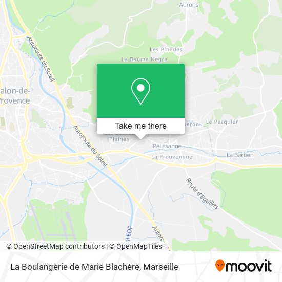 La Boulangerie de Marie Blachère map