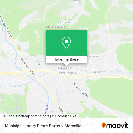 Municipal Library Pierre Bottero map