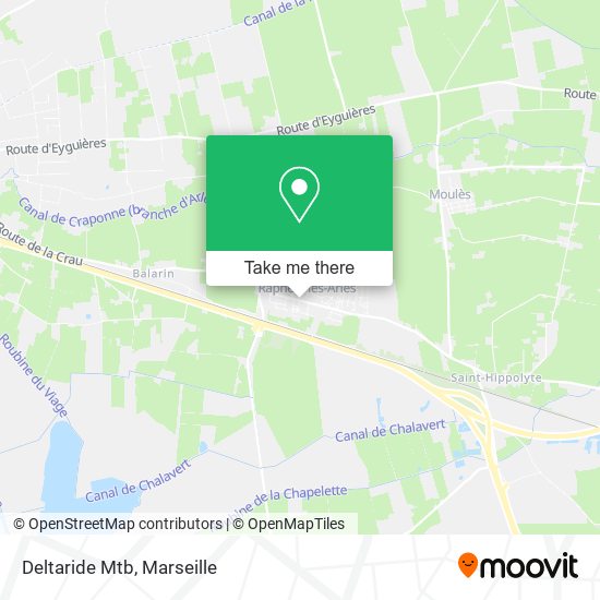 Deltaride Mtb map