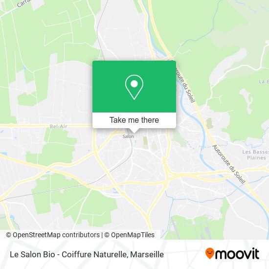 Le Salon Bio - Coiffure Naturelle map
