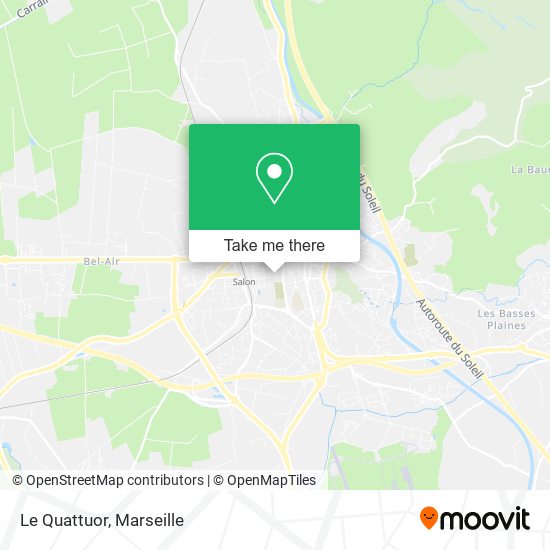 Le Quattuor map