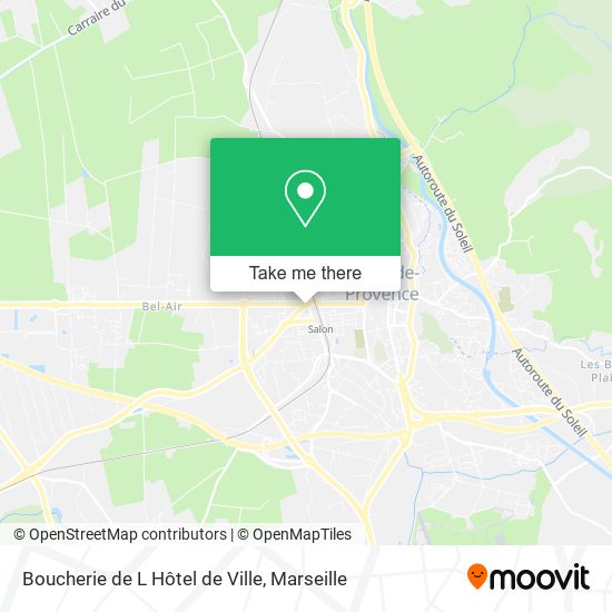 Boucherie de L Hôtel de Ville map