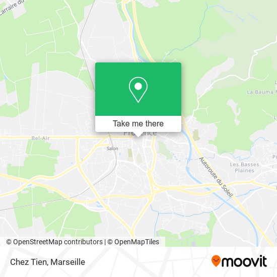 Chez Tien map