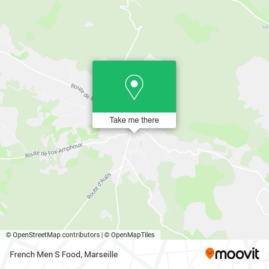 French Men S Food map