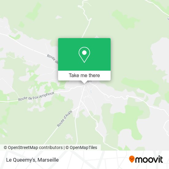 Le Queemy's map