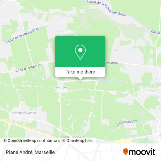 Plané André map