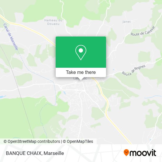 BANQUE CHAIX map