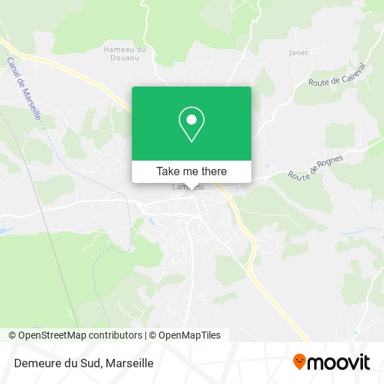 Demeure du Sud map