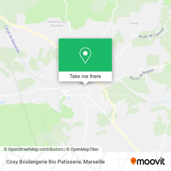 Cosy Boulangerie Bio Patisserie map