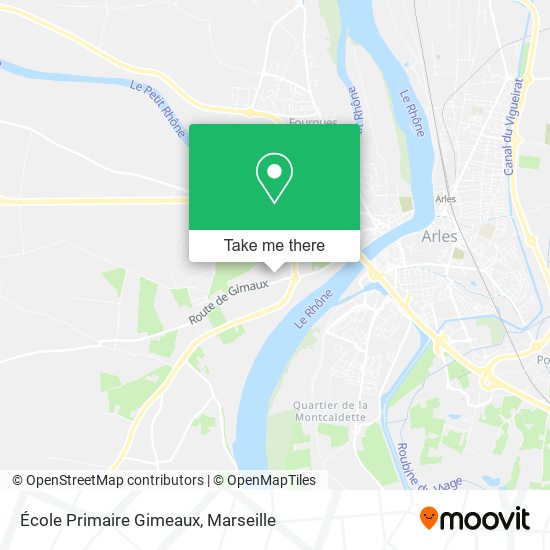 Mapa École Primaire Gimeaux