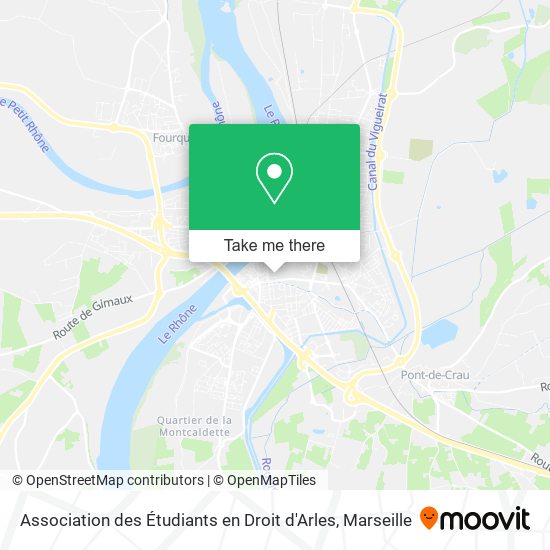 Association des Étudiants en Droit d'Arles map