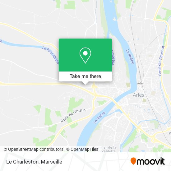 Le Charleston map