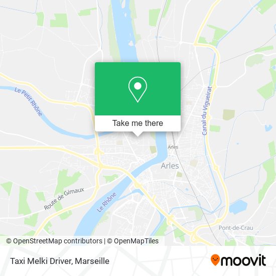 Taxi Melki Driver map