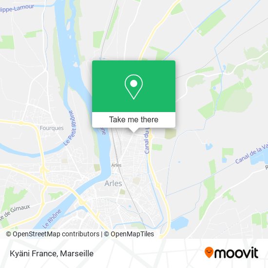 Kyäni France map