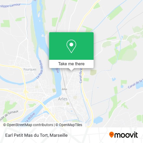 Earl Petit Mas du Tort map