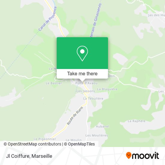 Jl Coiffure map