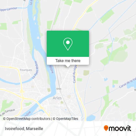 Ivoirefood map