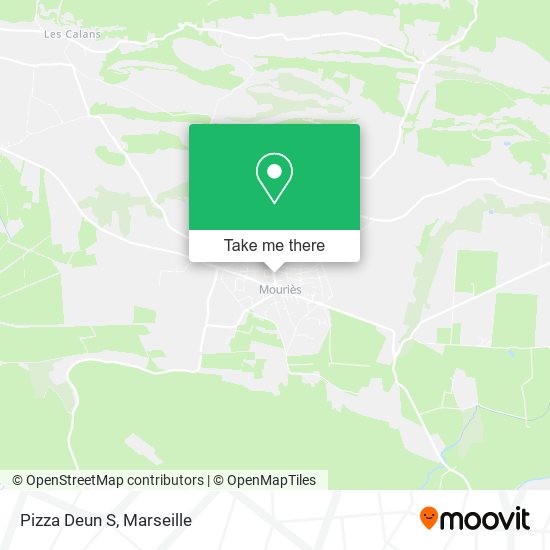Pizza Deun S map