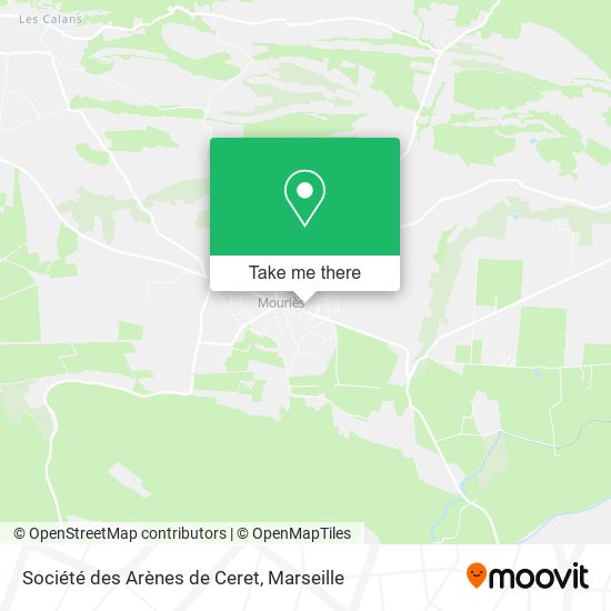 Société des Arènes de Ceret map