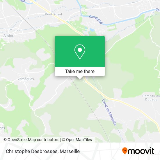 Christophe Desbrosses map