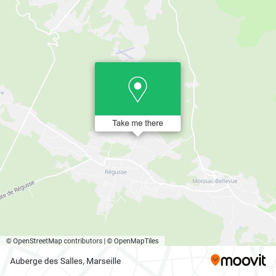 Auberge des Salles map