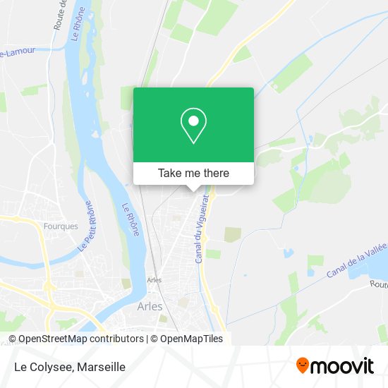 Le Colysee map