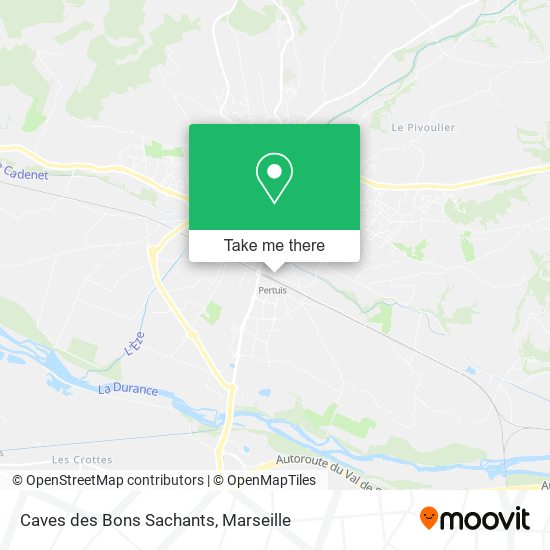 Caves des Bons Sachants map