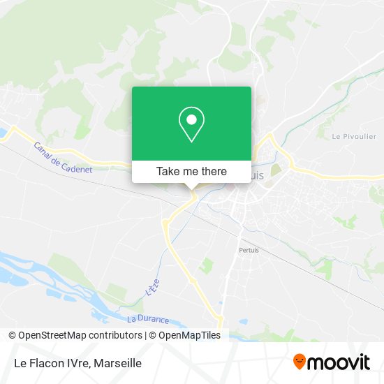 Le Flacon IVre map