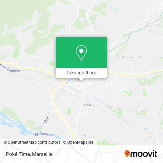 Poké Time map