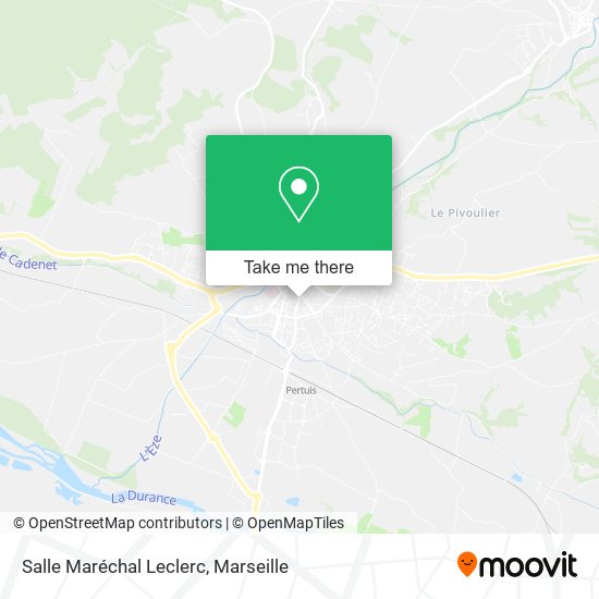Salle Maréchal Leclerc map