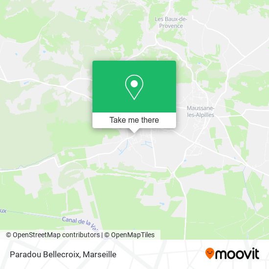 Paradou Bellecroix map