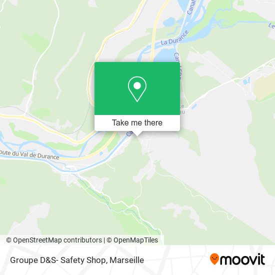 Groupe D&S- Safety Shop map