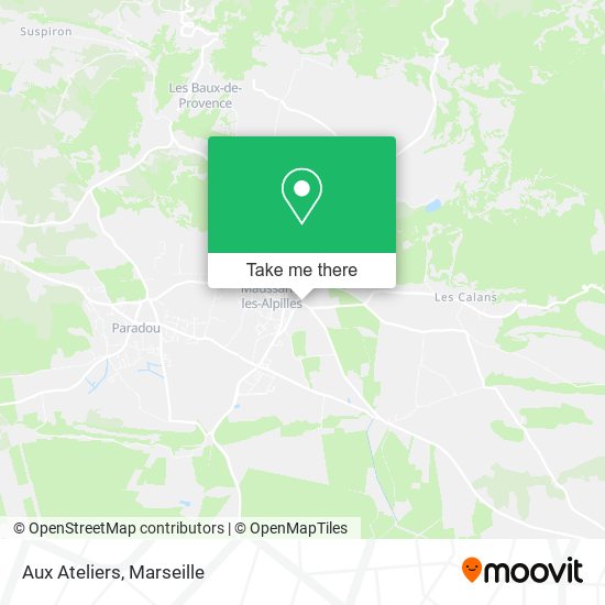 Aux Ateliers map