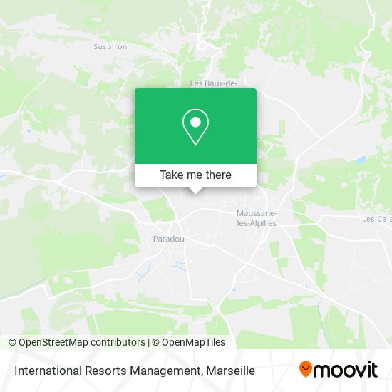 International Resorts Management map