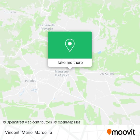 Vincenti Marie map