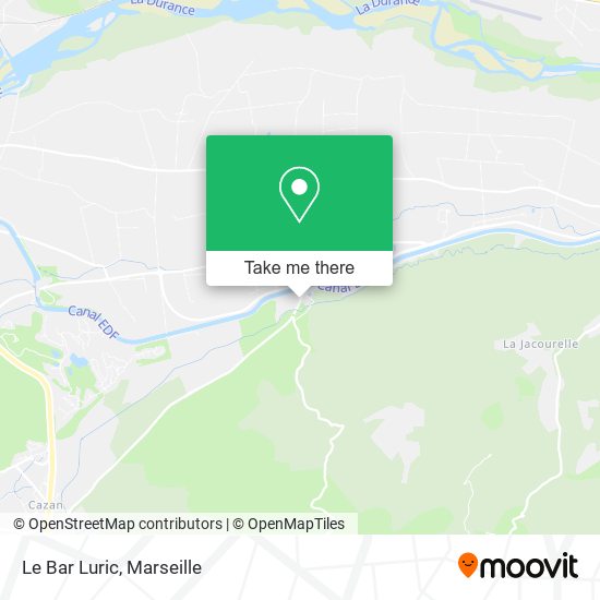 Le Bar Luric map