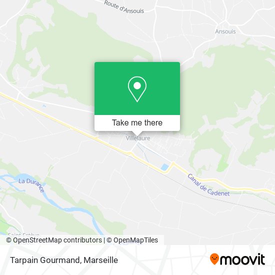 Tarpain Gourmand map