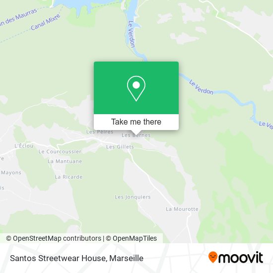 Santos Streetwear House map