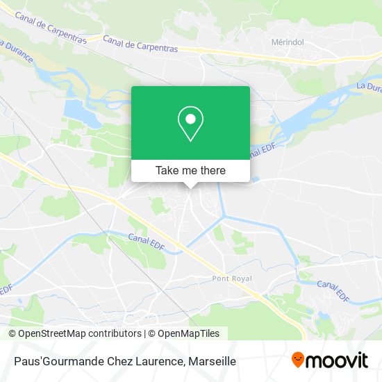 Paus'Gourmande Chez Laurence map