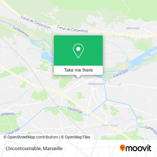 L'Incontournable map