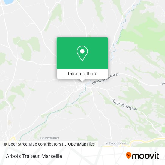 Mapa Arbois Traiteur