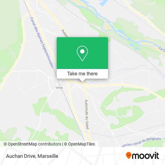 Auchan Drive map