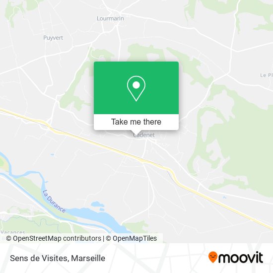 Sens de Visites map