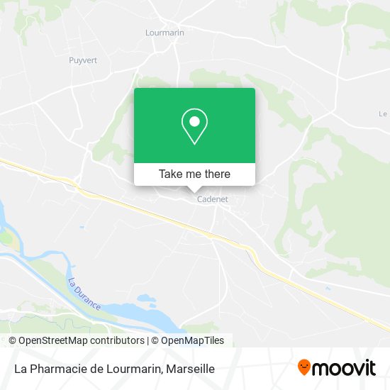 La Pharmacie de Lourmarin map
